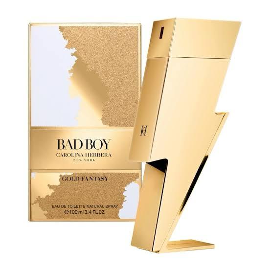 Carollina Herreraa Bad Boy Gold Fantasy Eau De perfume for men ( 100ml )