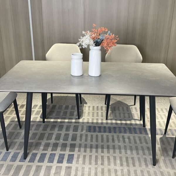 plateau ceramique gris effet beton cire